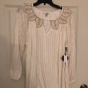 Amuse society Amira embroidered dress